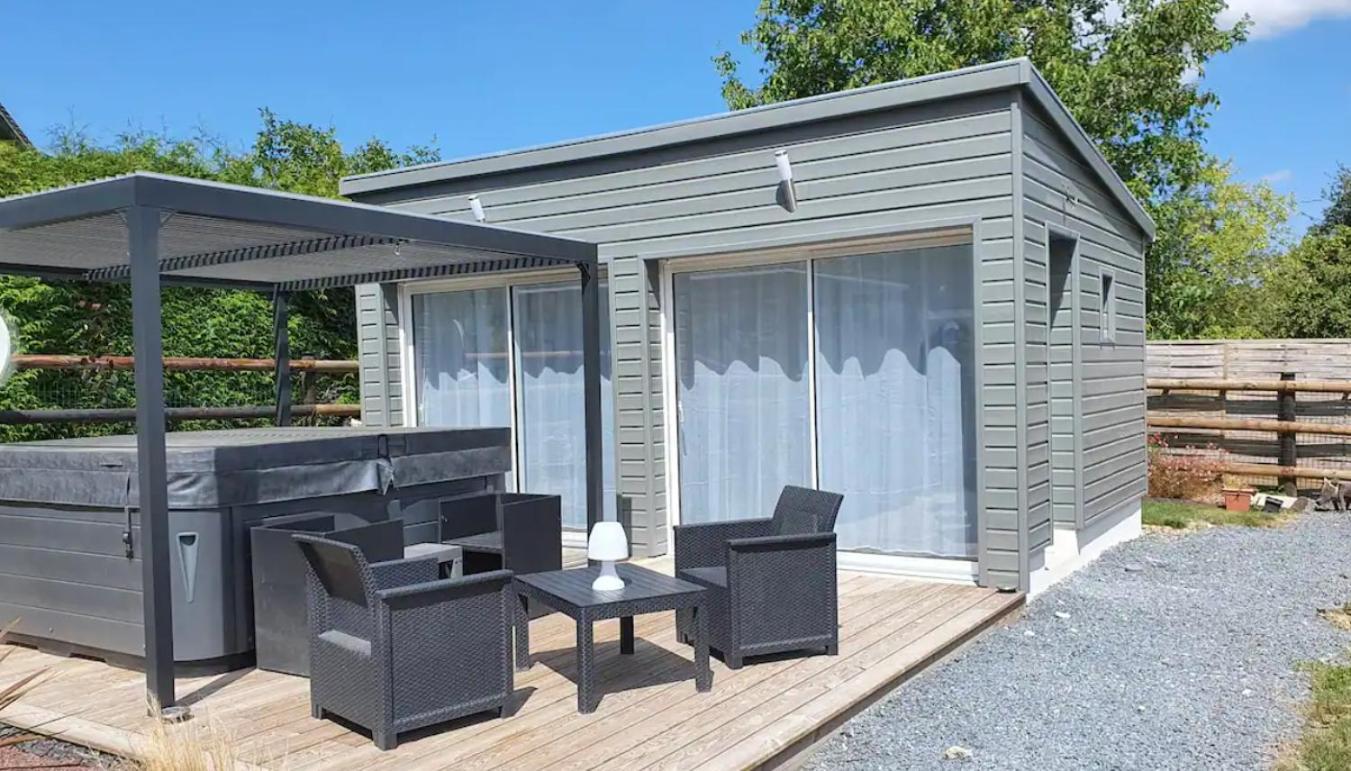 Cottage De La Mare Aux Chevres Reux 外观 照片